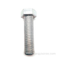 Carbon steel zinc coating hexbolt with fine pitch